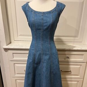 Anthropologie Pilcro and the Letterpress Denim dress size 2